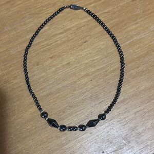 Elegant Hematite Necklace